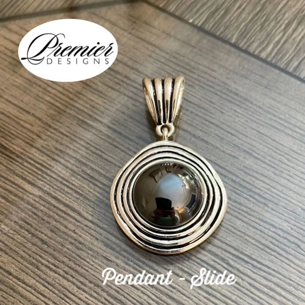 Premier Designs Jewelry #4486 Eclipse Necklace Slide - Pendant